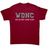 We_Do_Not_Care_Club_WDNC_Menopausal_Unis_Cardinal_Red_Front_Mockup.png