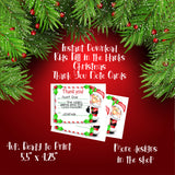 Children's Christmas Thank You Note Cards, Digital Printable, Fill in the Blanks - J & S Graphics