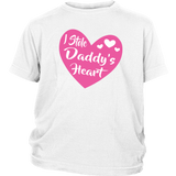 I STOLE DADDY'S HEART Onesies and Infant, Toddler, Youth Size T-Shirts - J & S Graphics