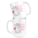 Ladies Don't Start Fights, but They Can Finish Them, Cat COFFEE MUG 11oz or 15oz