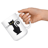 BLACK CAT Coffee Mug 11oz or 15oz