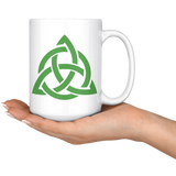 Celtic Knot TRIQUETRA Coffee Mug 11oz or 15oz