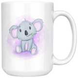 Adorable KOALA COFFEE MUG 11oz or 15oz