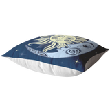 SUN & MOON Celestial Design PILLOW and PILLOW COVERS - J & S Graphics