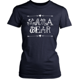 MAMA BEAR Design Women's Short Sleeve T-Shirt - J & S Graphics