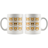 CORGI Emojis Emoticons CORGI 11oz or 15oz COFFEE MUG