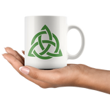Celtic Knot TRIQUETRA Coffee Mug 11oz or 15oz