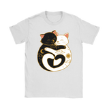 Day and Night Hugging CATS Women's T-Shirt