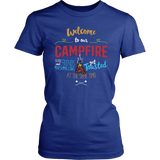 WELCOME TO OUR CAMPFIRE Women's T-Shirt - J & S Graphics
