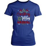 MERRY CHRISTMAS, Ya Filthy Animal Women's T-Shirt - J & S Graphics