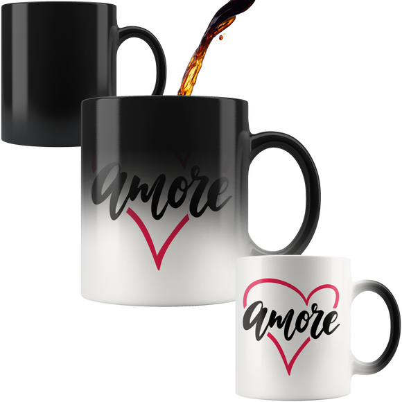 AMORE 11 oz Magic Reveal Coffee Mug - J & S Graphics
