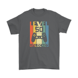 LEVEL 50 Unlocked, 50th Birthday Gaming, Gamer T-Shirt