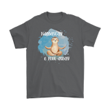 Namast'ay 6 Feet Away Yoga Sloth Unisex T-Shirt Social Distancing