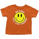 ANTI-BULLYING T-Shirt Retro BE KIND, YOU CAN'T REWIND Toddler T-Shirt, #antibullying - J & S Graphics