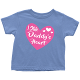 I STOLE DADDY'S HEART Onesies and Infant, Toddler, Youth Size T-Shirts - J & S Graphics