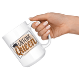 CAFFEINE QUEEN COFFEE MUG 11oz or 15oz Coffee Mug