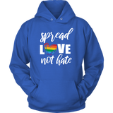 SPREAD LOVE NOT HATE Unisex Hoodie