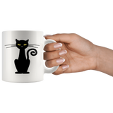 BLACK CAT Coffee Mug 11oz or 15oz