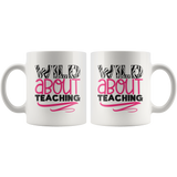 WILD ABOUT TEACHING 11oz Coffee Mug - J & S Graphics