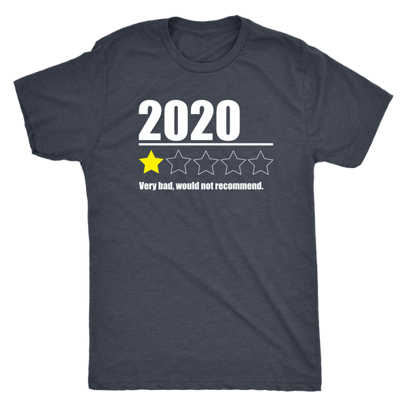 2020 Review Would Not Recommend Men's Triblend T-Shirt