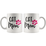CAT MOM 11oz COFFEE MUG - J & S Graphics