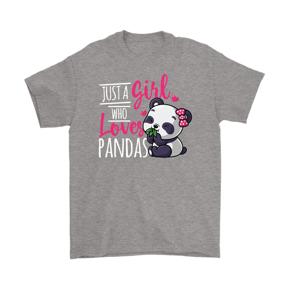 Just a Girl Who Loves Pandas Unisex T-Shirt