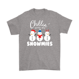 Chillin with My SNOWMIES Short Sleeve Unisex T-Shirt