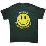 BE KIND, PLEASE REWIND Retro 80's VHS Slogan Unisex T-Shirt