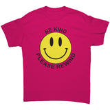 BE KIND, PLEASE REWIND Retro 80's VHS Slogan Unisex T-Shirt