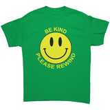 BE KIND, PLEASE REWIND Retro 80's VHS Slogan Unisex T-Shirt