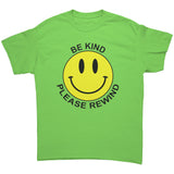 BE KIND, PLEASE REWIND Retro 80's VHS Slogan Unisex T-Shirt