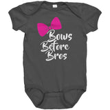 Bows Before Bros Snap Baby Bodysuit