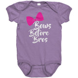 Bows Before Bros Snap Baby Bodysuit