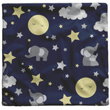 Celestial Baby Elephants Pillows and Pillow Covers