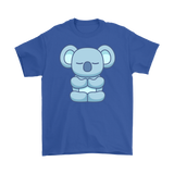 Meditating KOALA Short Sleeve T-Shirt, Men's and Women's