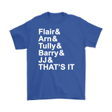 Greatest 4 Horsemen Name List T-Shirts - J & S Graphics