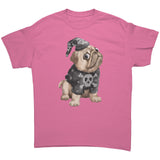 Cute Witchy Halloween PUG Unisex T-Shirt