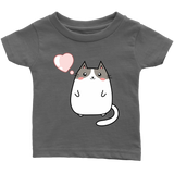 Cute KAWAII CAT with Heart Infant T-Shirt