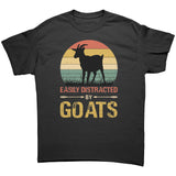 Easily Distracted by Goats Unisex T-Shirt