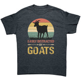 Easily Distracted by Goats Unisex T-Shirt