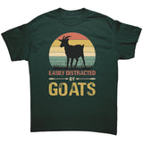 Easily Distracted by Goats Unisex T-Shirt