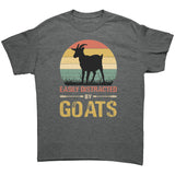 Easily Distracted by Goats Unisex T-Shirt