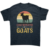 Easily Distracted by Goats Unisex T-Shirt