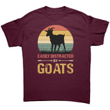 Easily Distracted by Goats Unisex T-Shirt