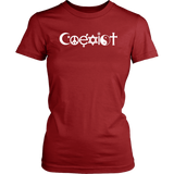 COEXIST Short Sleeve Women's T-shirt - J & S Graphics