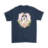 SIBERIAN HUSKY Unisex T-Shirt, Love Huskies