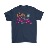 A Coffee a Day Keeps the Grumpy Away Men's T-Shirt