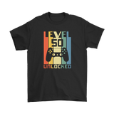 LEVEL 50 Unlocked, 50th Birthday Gaming, Gamer T-Shirt