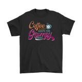A Coffee a Day Keeps the Grumpy Away Men's T-Shirt