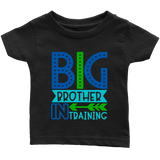 BIG BROTHER in TRAINING Infant T-Shirt - J & S Graphics